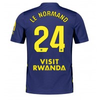 Atletico Madrid Robin Le Normand #24 Vonkajší futbalový dres 2025-26 Krátky Rukáv